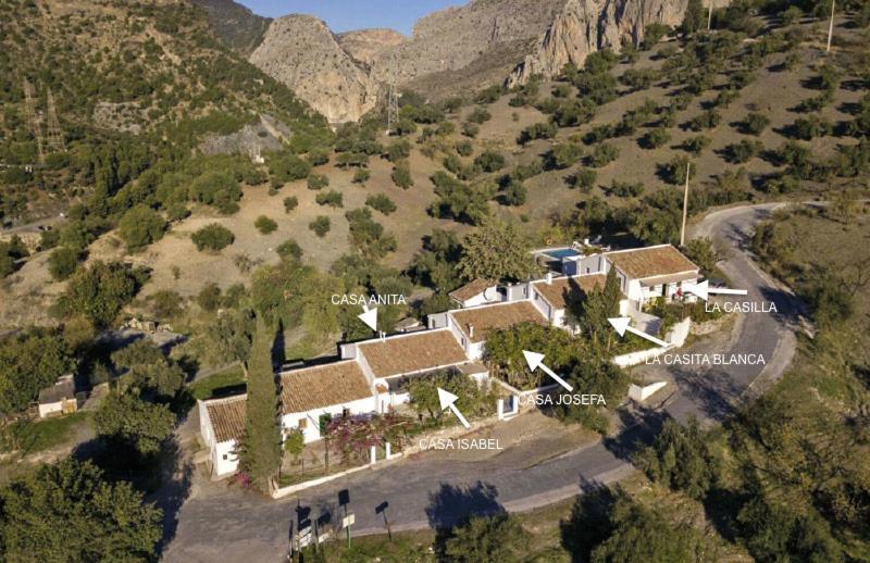 Maison d'hôtes La Casita Blanca- La Almona Chica à El Chorro Extérieur photo
